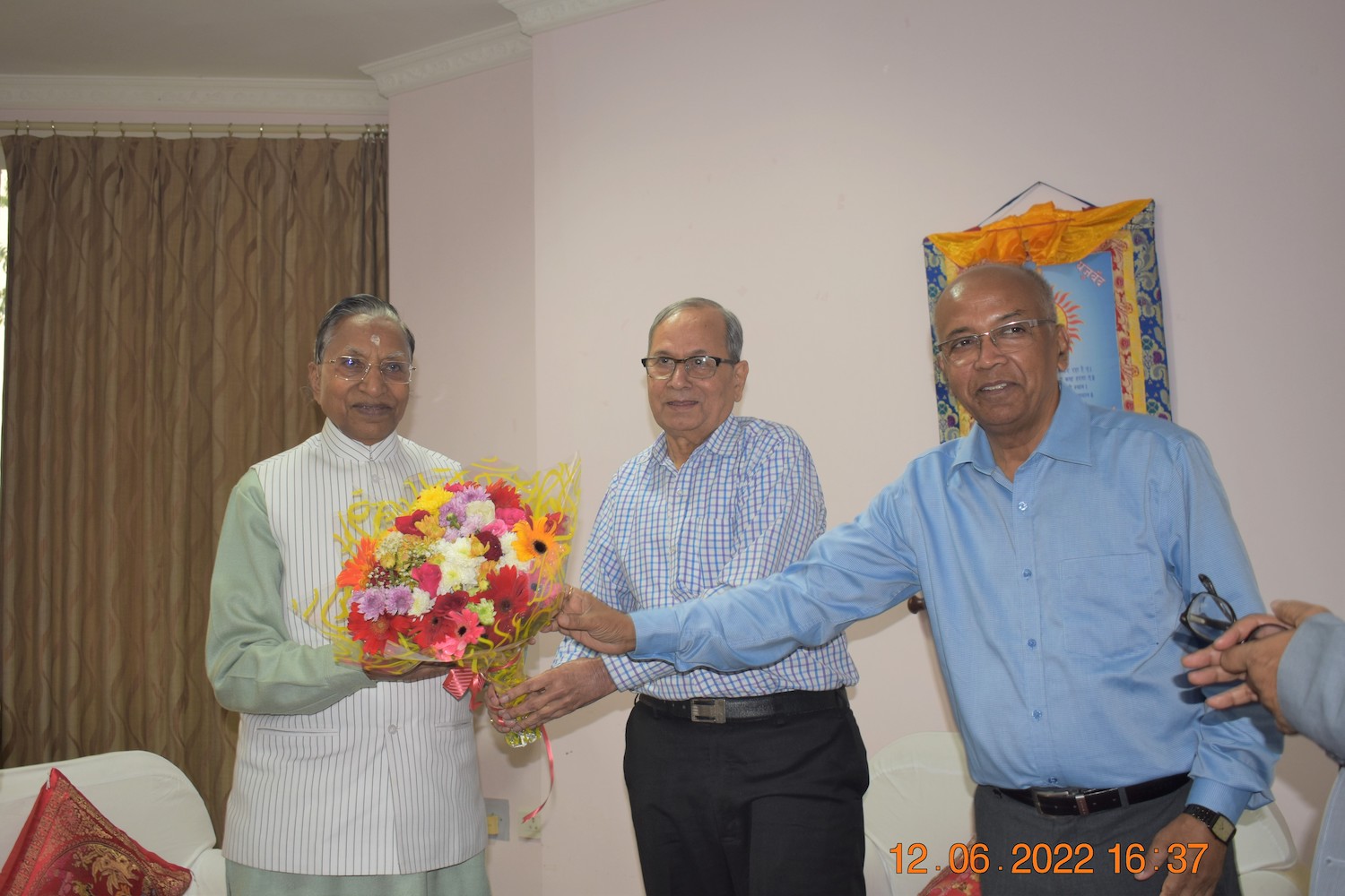Meeting with His Excellency of Sikkim Sri Ganga Prasad ji