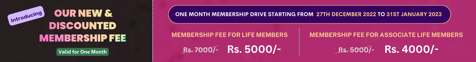 membership drive